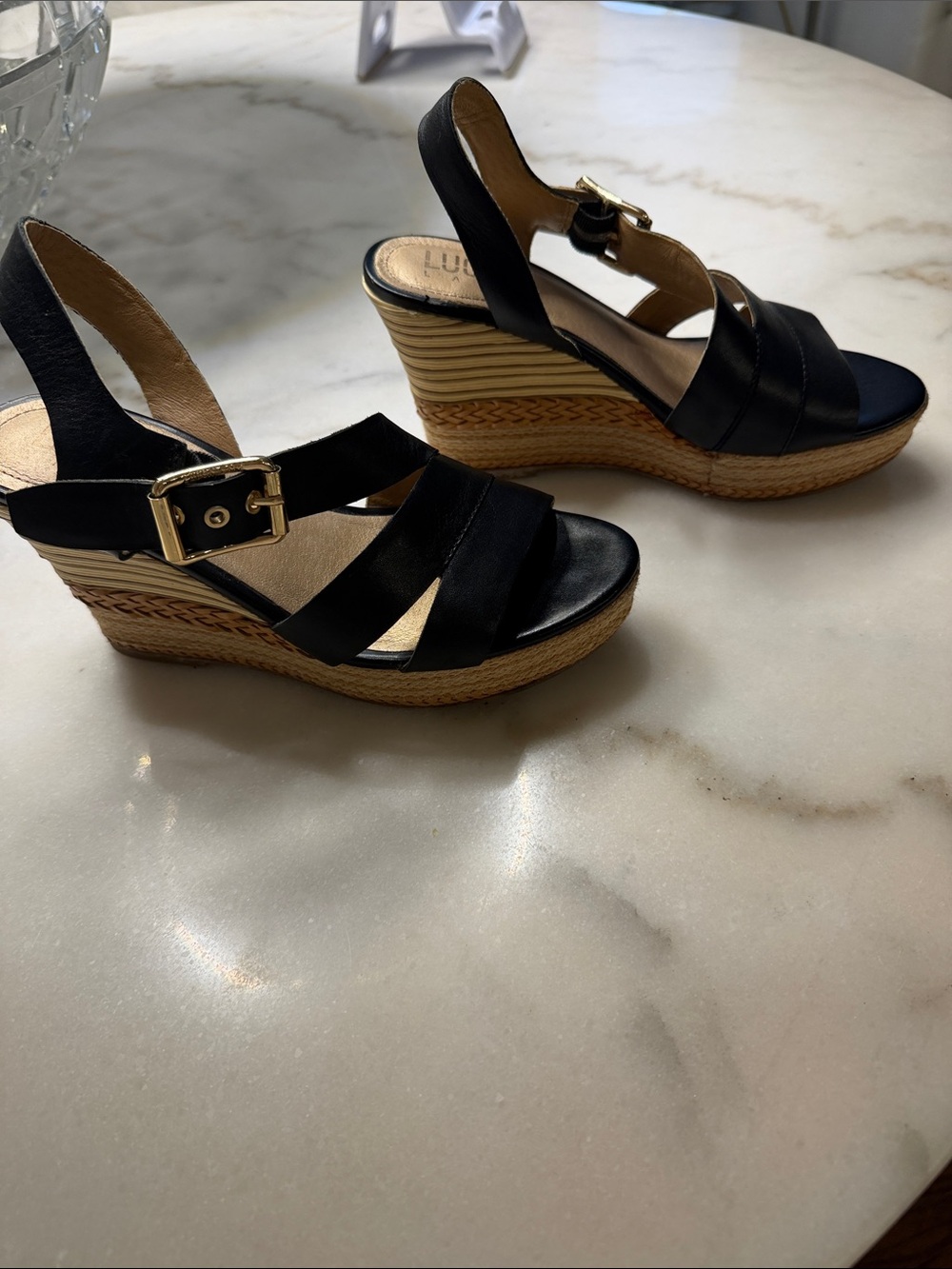 Luca Lane wedge sandals